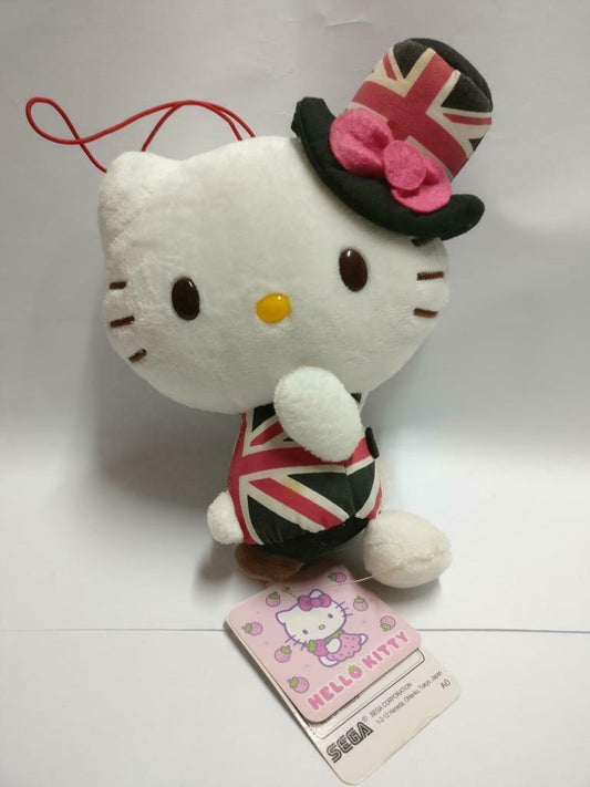 Sanrio Hello Kitty Stuffed Animal 7" Plush Soft Toy F/S (PTY020)