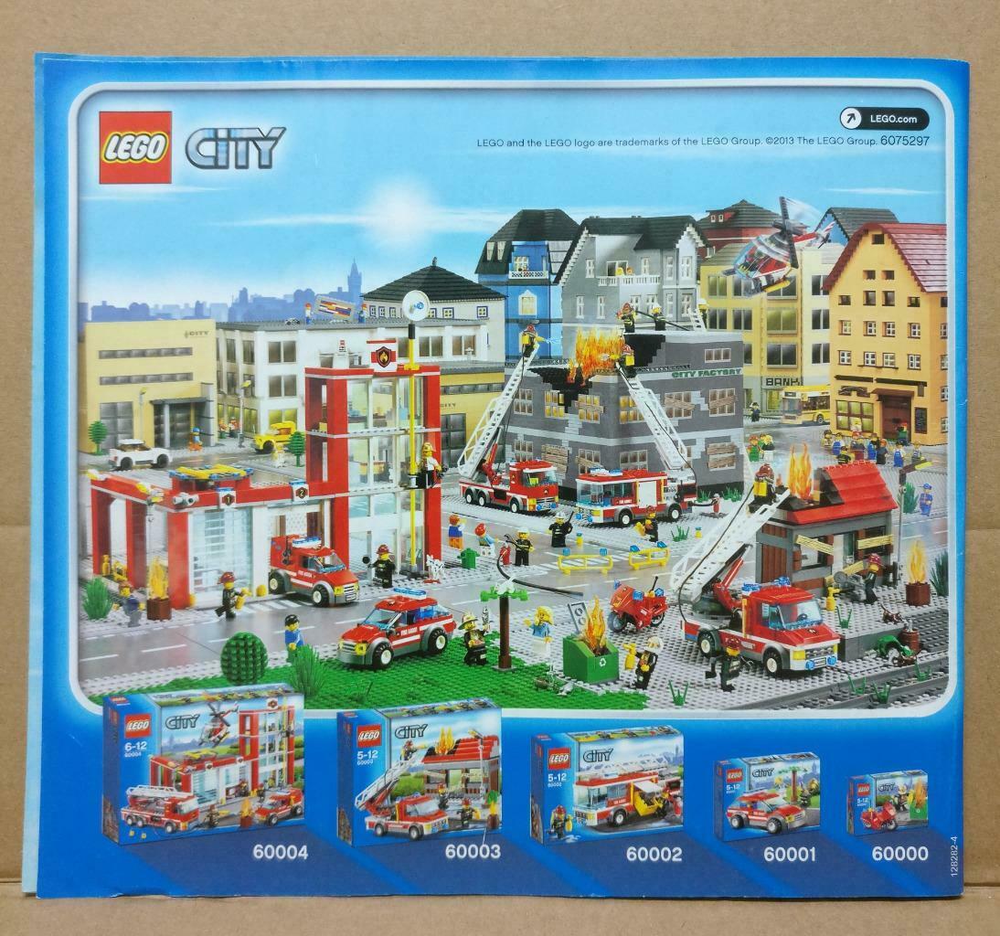 LEGO No. 60014 (3) City Manual Instructions Catalog Booklet (LG040)