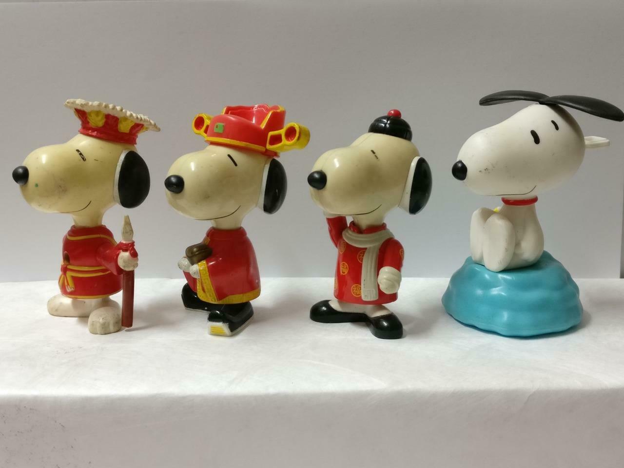 Snoopy Cute Oriental Chinese Wear Costume PVC Toys Figure x10 Lot F/S FTY001 *I