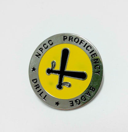 Rare Vintage Singapore NPCC Proficiency Drill Pin Badge F/S (B332)
