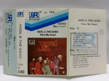 Kool & The Gang Take My Heart Mega Rare Singapore English Cassette CT523