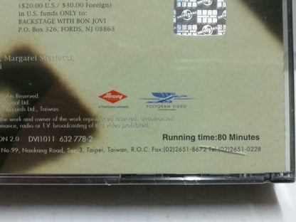 Rare New Sealed The Best Of Bon Jovi Cross Road 1994 Taiwan Video 2x VCD (CD810)