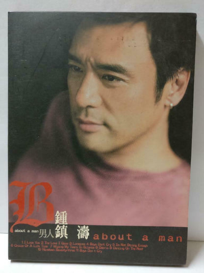 Hong Kong Kenny Bee 锺镇涛 钟镇涛 About A Man 男人 2004 Rare Taiwan DVD (CD864)