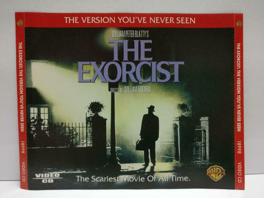 Horror Movie The Exorcist Linda Blair Rare Singapore Video CD 2x VCD OOP CDS400