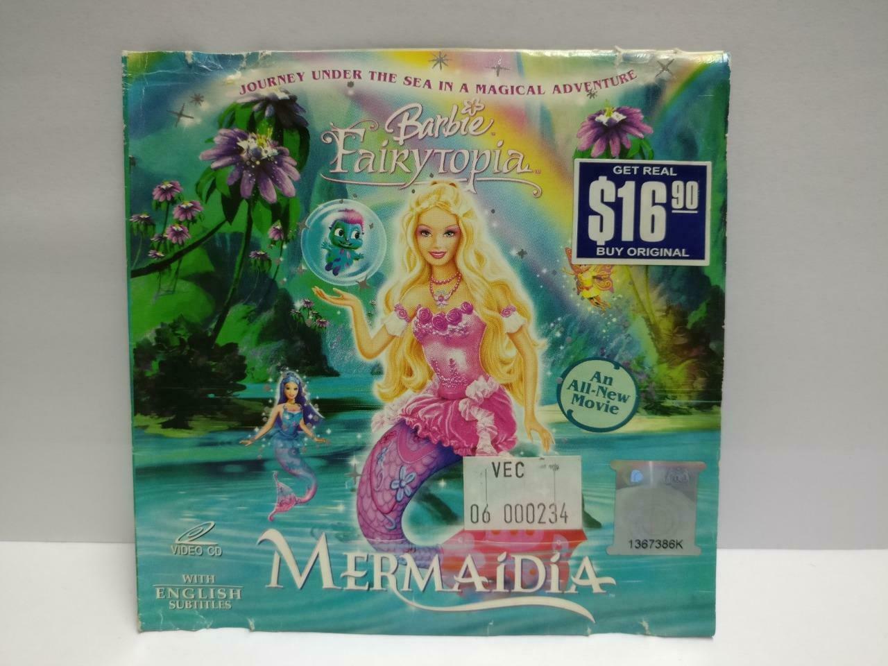 Cartoon Animated Movie Barbie Fairytopia Malaysia English Video cd VCD (CDS089)