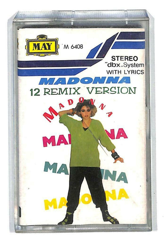 Rare Madonna 12 Remix Version Dress You Up Singapore English Cassette CT904