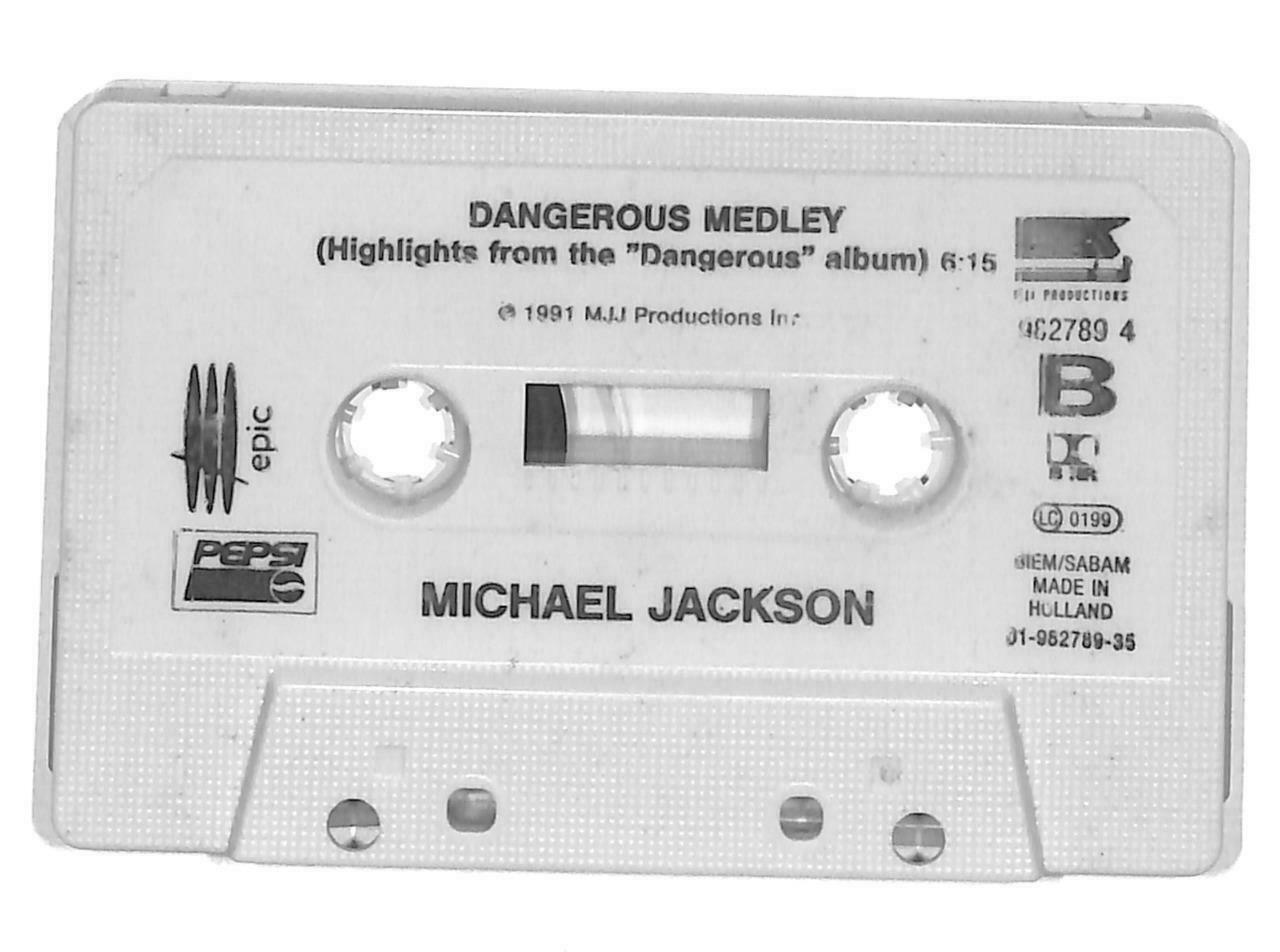 Rare Michael Jackson MJ Pepsi Promo 1992 Epic Holland English Cassette CT895