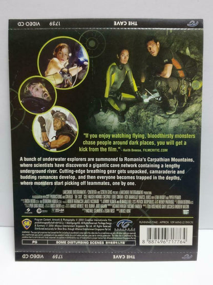 Horror Movie The Cave Cole Hauser Rare Singapore Video CD 2x VCD OOP (CDS360)