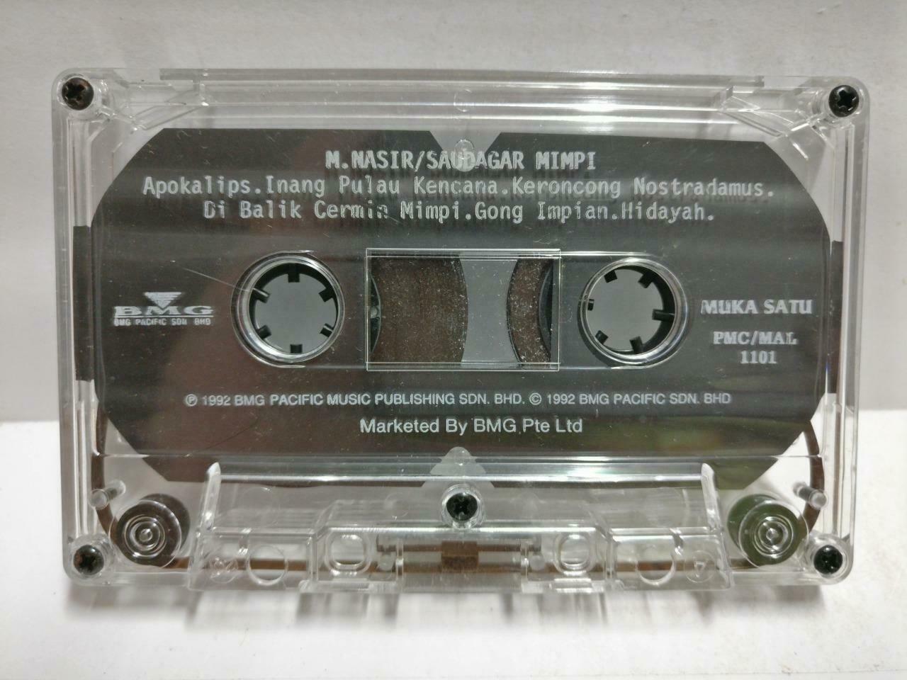 Malaysia Malay M. Nasir Saudagar Mimpi 1992 Rare Singapore Melayu Cassette CT739