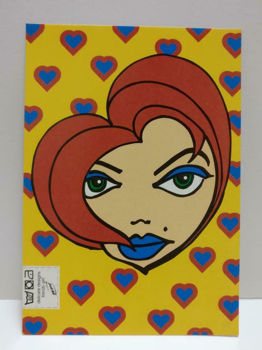 LUCKYPIGEON888 WaiPai Sexy Lady Illustration Art 2001 Singapore Postcard (E0102)