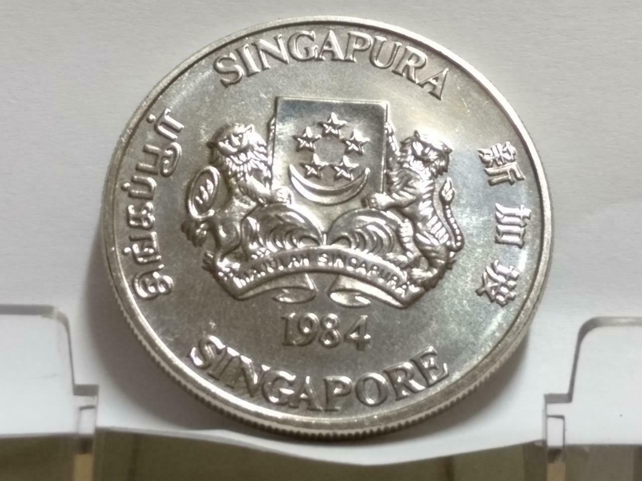 Singapore $10 Rat 1984 Copper Nickel Coin (C012)