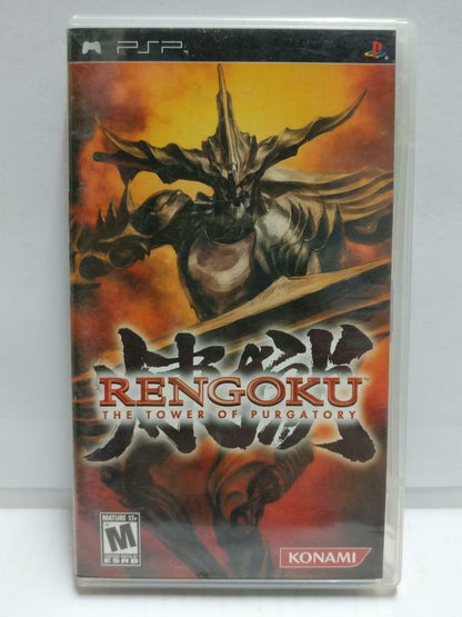 PSP Konami Rengoku The Tower Of Purgatory '05 With Booklet USA Game Disc (GA331)