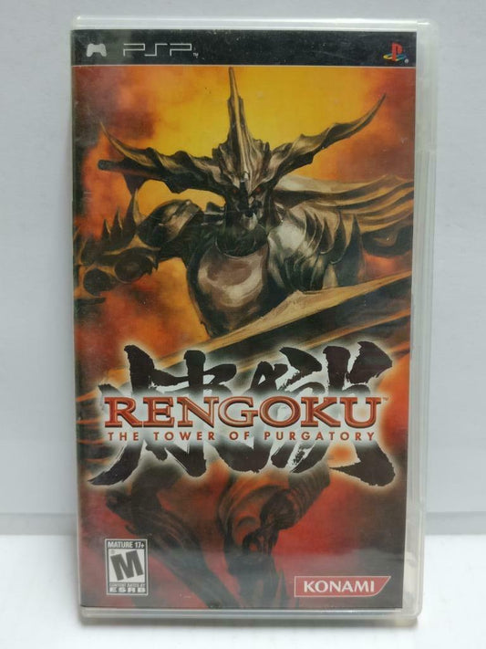 PSP Konami Rengoku The Tower Of Purgatory '05 With Booklet USA Game Disc (GA331)