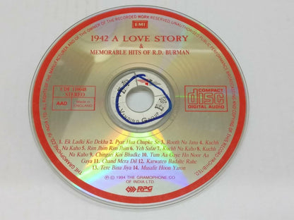 India Bollywood Movie A Love Story OST R.D. Burman 1994 EMI England CD (CD733)