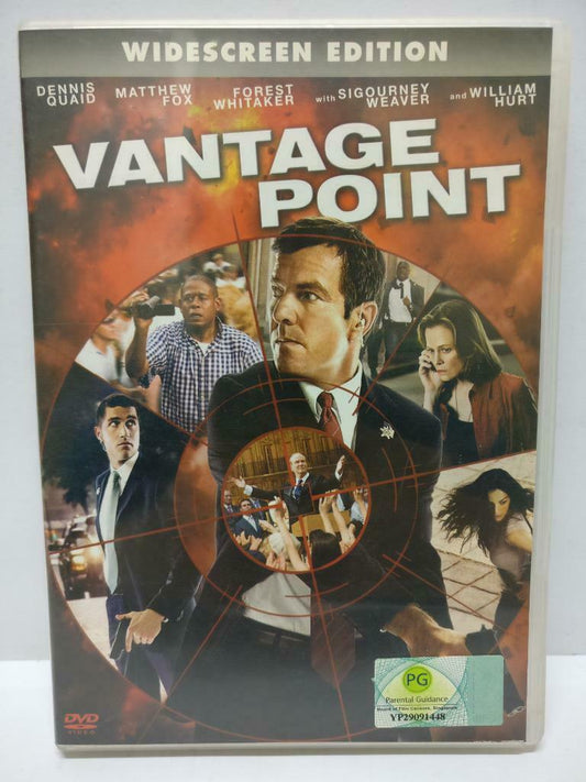 LK888 Movie Vantage Point Dennis Quaid Matthew Fox 2008 Asia DVD (DVD031)