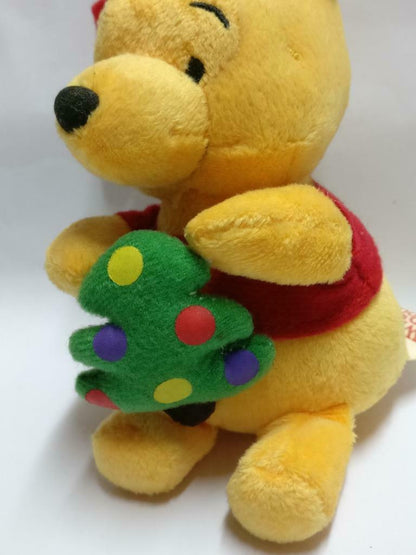 Disney Winnie The Pooh Christmas Baby Singapore 6" Plush Soft Toy F/S (PTY132)