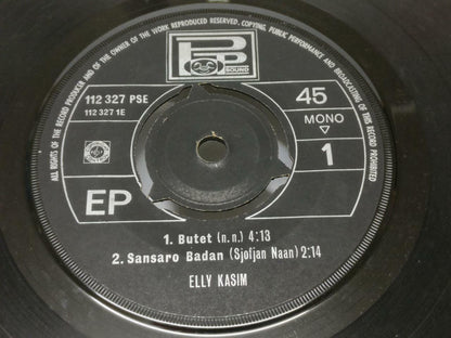 Indonesia Malay Elly Kasim Butet Psych Garage Rare Singapore 7" EP 45 RPM EP375