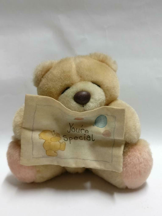 Rare Forever Friends Bear You're Special Message 5" Plush Soft Toy F/S (PTY126)