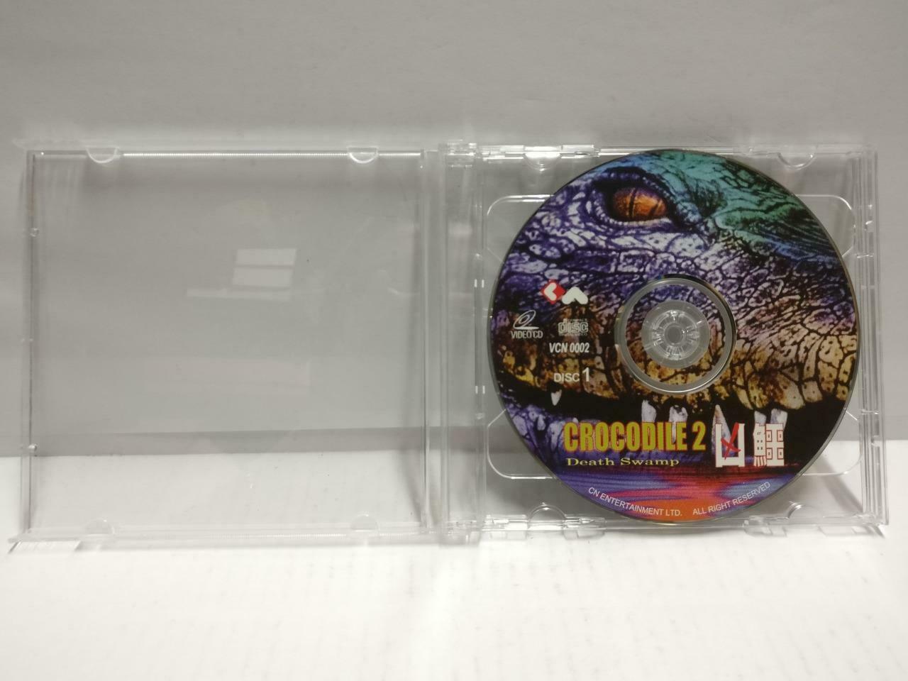 Movie Crocodile 2 Death Swamp Rare Hong Kong Video 2x VCD OOP (CD820)