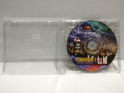 Movie Crocodile 2 Death Swamp Rare Hong Kong Video 2x VCD OOP (CD820)