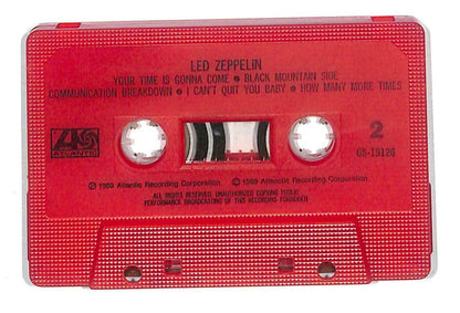 Rare Led Zeppelin Good Times Bad Times Singapore English Red Cassette CT942