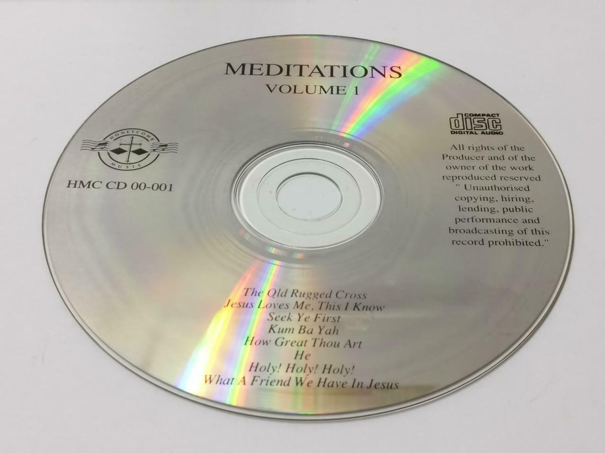 Meditations Vol.1 Jesus Loves Me, This I Know Worship Faith Christian CD CDS523