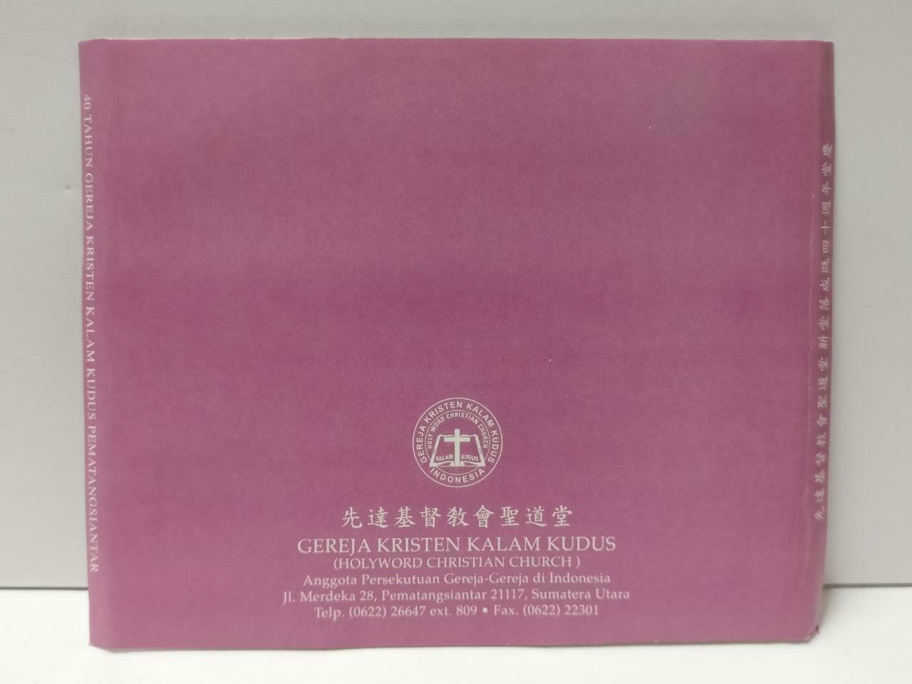 Gereja Kristen Kalam Kudus 40 Tahun Fath Christian Worship Video CD VCD CDS520