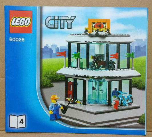 LEGO No. 60026 (4) City Manual Instructions Catalog Booklet (LG041)