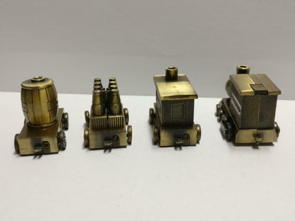 Unused Vintage China Harbin Beer Small Metal Train Set Display Box F/S (A2161)*3