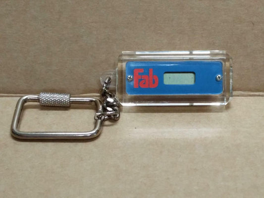 LP888 Vintage Rare Fab Rectangle Keychain Souvenir (B514)