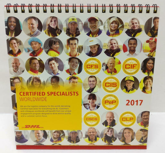 DHL Express 2017 Desk Calendar (A2085)