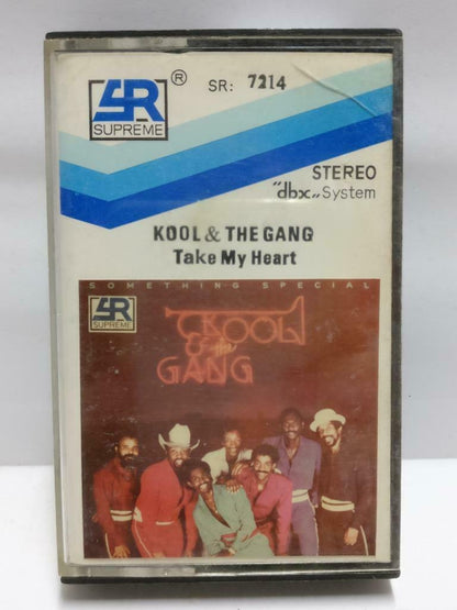 Kool & The Gang Take My Heart Mega Rare Singapore English Cassette CT523