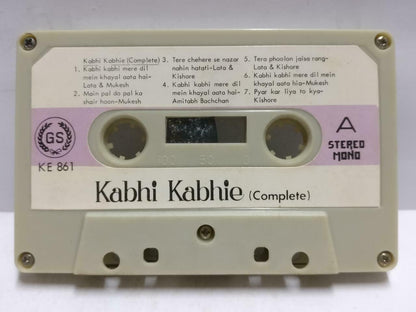 India Bollywood Hindi Movie OST Kabhi Kabhie Rare Singapore Cassette CT676