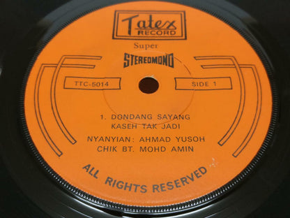 Malay Ahmad Yusoh & Chik bt Mohd Amin Singapore 7" EP 45 RPM (EP341)