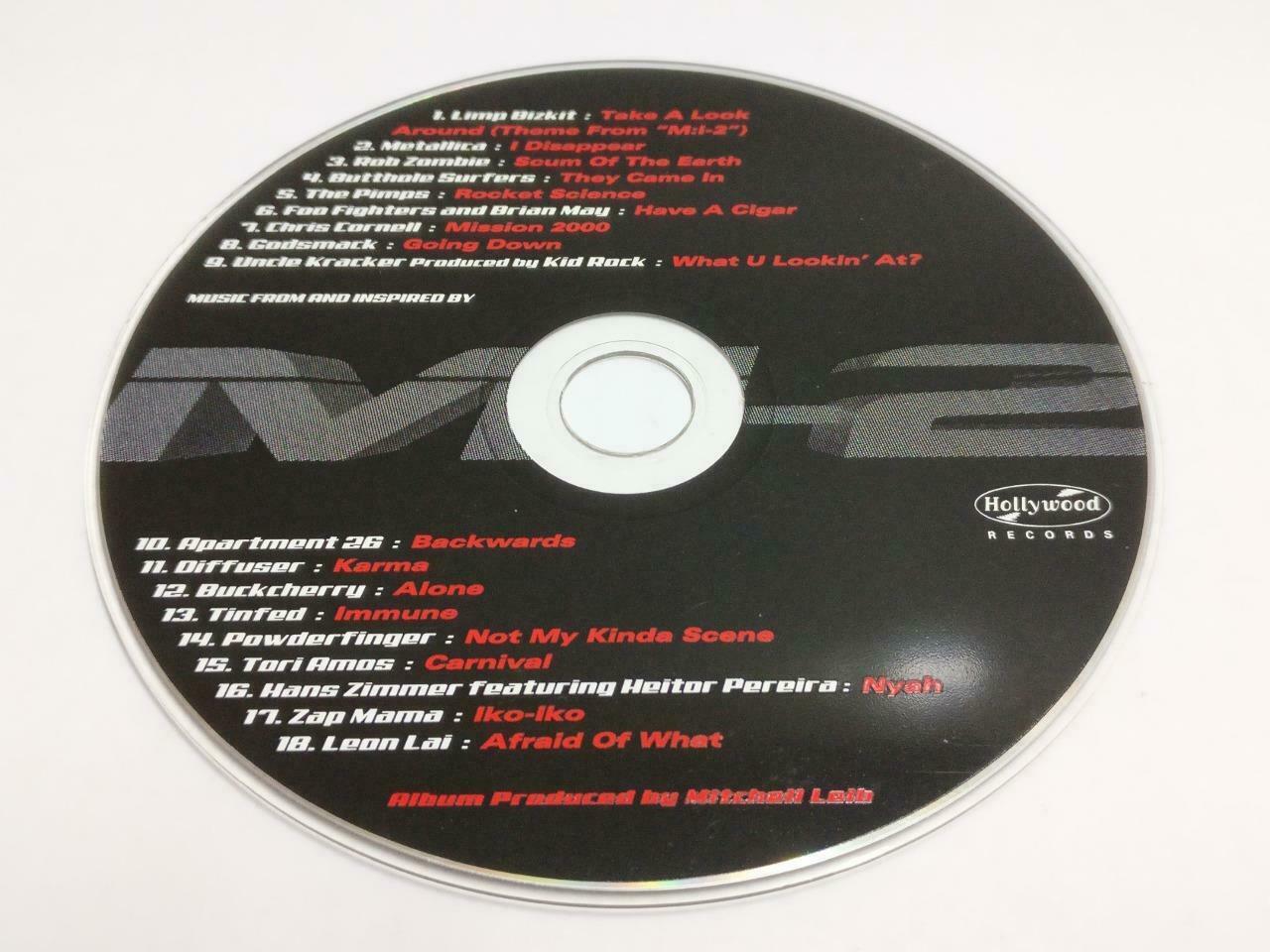 Music From & Inspired By Mission Impossible 2 OST 2000 Singapore CD (CDS255)