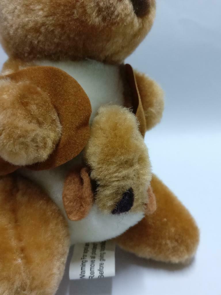 Australia Cute Kangaroo Mother & Baby Souvenir 6" Plush Soft Toy F/S (PTY131)