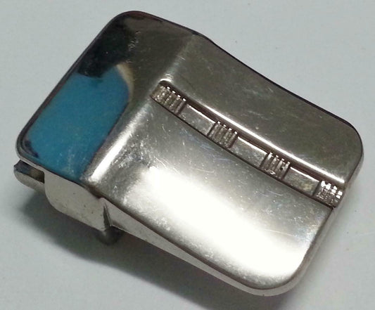 Rare Vintage Retro Made In Australia Stainless Steel Belt Buckle (B407)