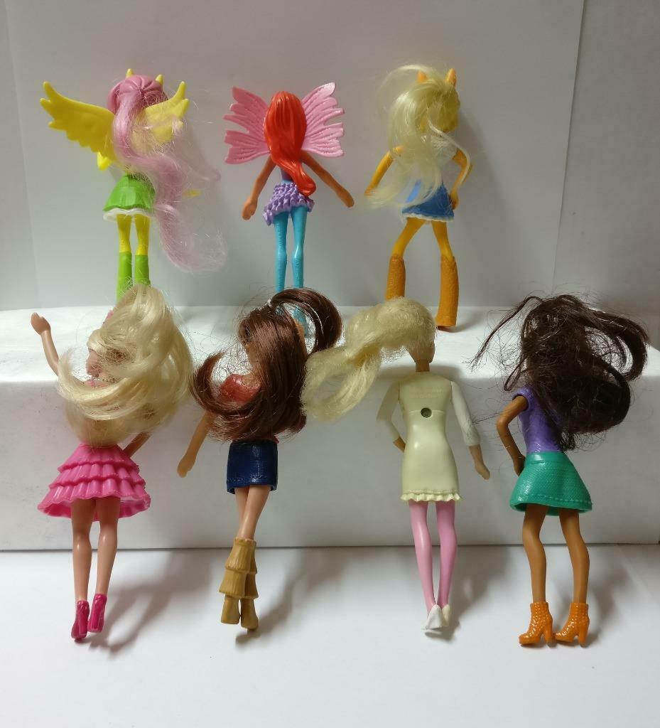 2011 McDonalds Barbie A Fairy Secret Happy Meal Toys x7 Lot F/S (FTY014) *F