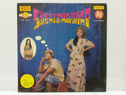 Malay Jasni & Noraini Pertengkaran Bunga Hati Malaysia 7" EP 45 RPM (EP325)