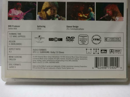 BJH Barclay James Harvest Glasnost Live 2005 EU DVD (CD892)