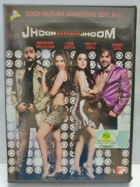 India Bollywood Hindi Movie Jhoom Abhishek Bachchan Malaysia Video 2x VCD CD988