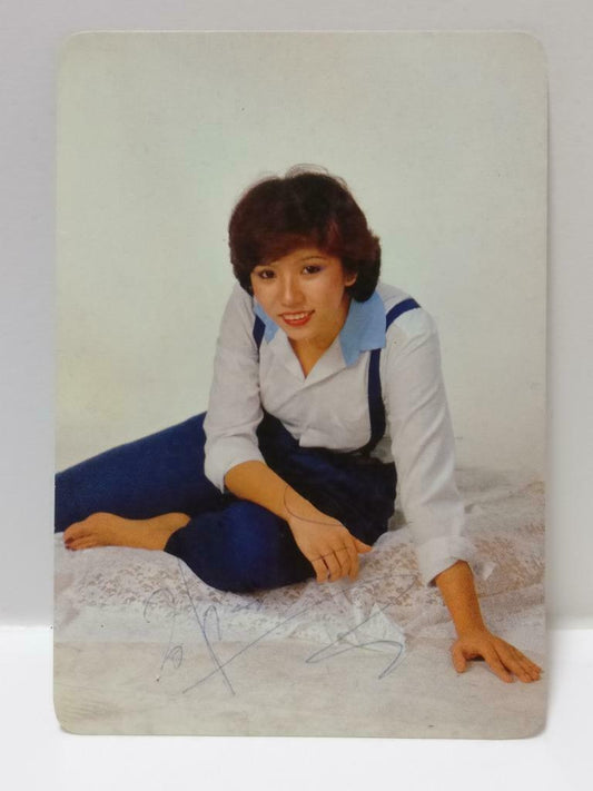 Vintage Singapore Actress 刘玲玲 Liu Ling Ling Signed Autograph Postcard F/S (P003)