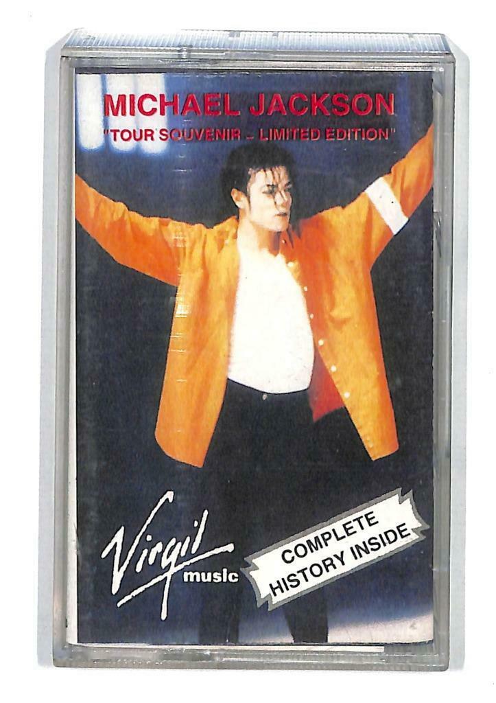 Rare Michael Jackson Tour Souvenir Limited Edition Singapore Cassette CT908