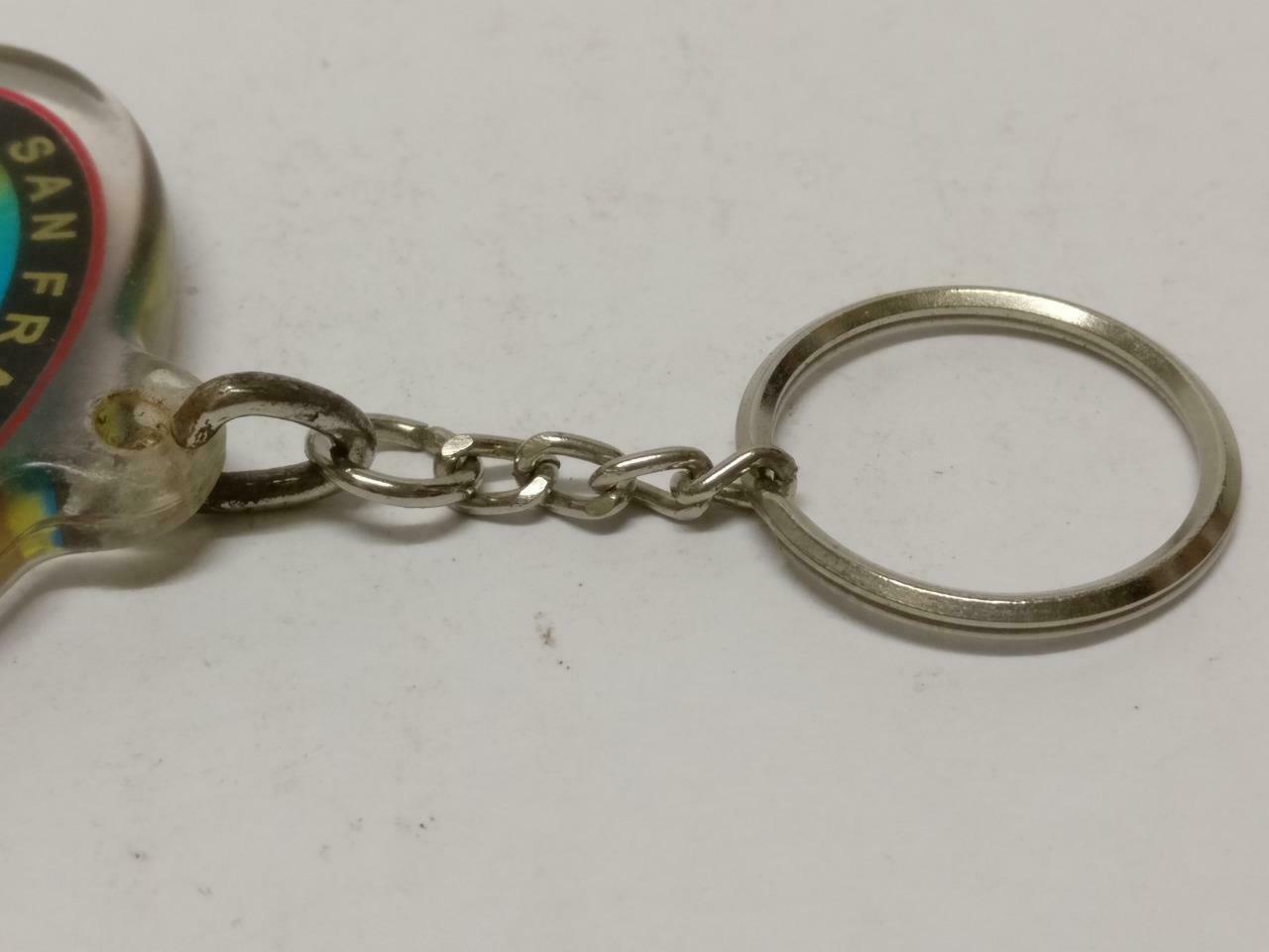 LP888 Vintage San Francisco California Golden Gate Bridge Keychain Keyring F/S (B814)