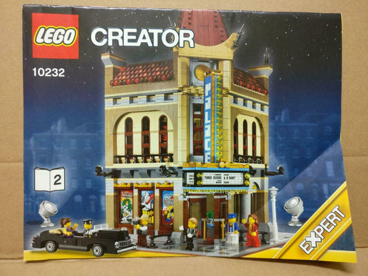 LEGO No. 10232 (2) Expert Manual Instructions Catalog Booklet (LG056)