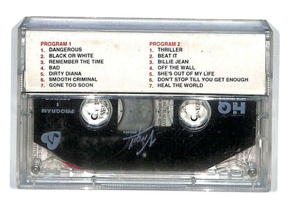Rare Michael Jackson Tour Souvenir Limited Edition Singapore Cassette CT908