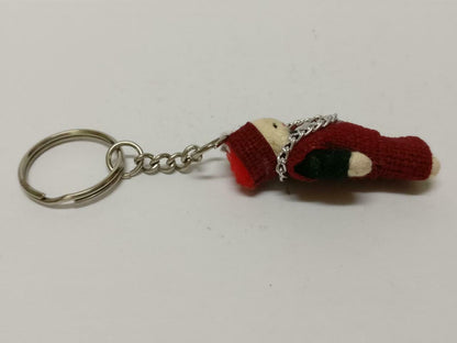 LP888 Vintage Handmade Cute Traditional Ethnic Doll Mini Keychain Keyring F/S (B768)