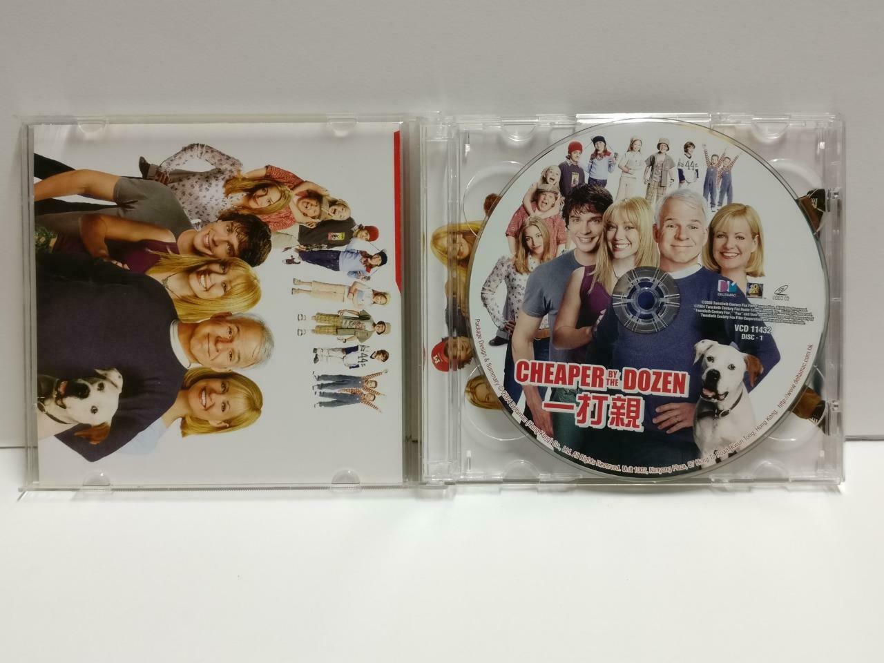Movie Cheaper by the Dozen Steve Martin Chinese Sub HK Video CD 2x VCD CD1108 D