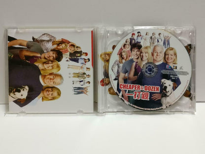 Movie Cheaper by the Dozen Steve Martin Chinese Sub HK Video CD 2x VCD CD1108 D