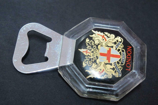 Rare Vintage London Domine Dirige Nos Bottle Opener Souvenir F/S  (A141)